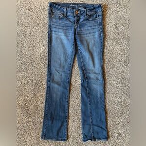 American Eagle brand. Size 10 X-Long. Medium blue color.